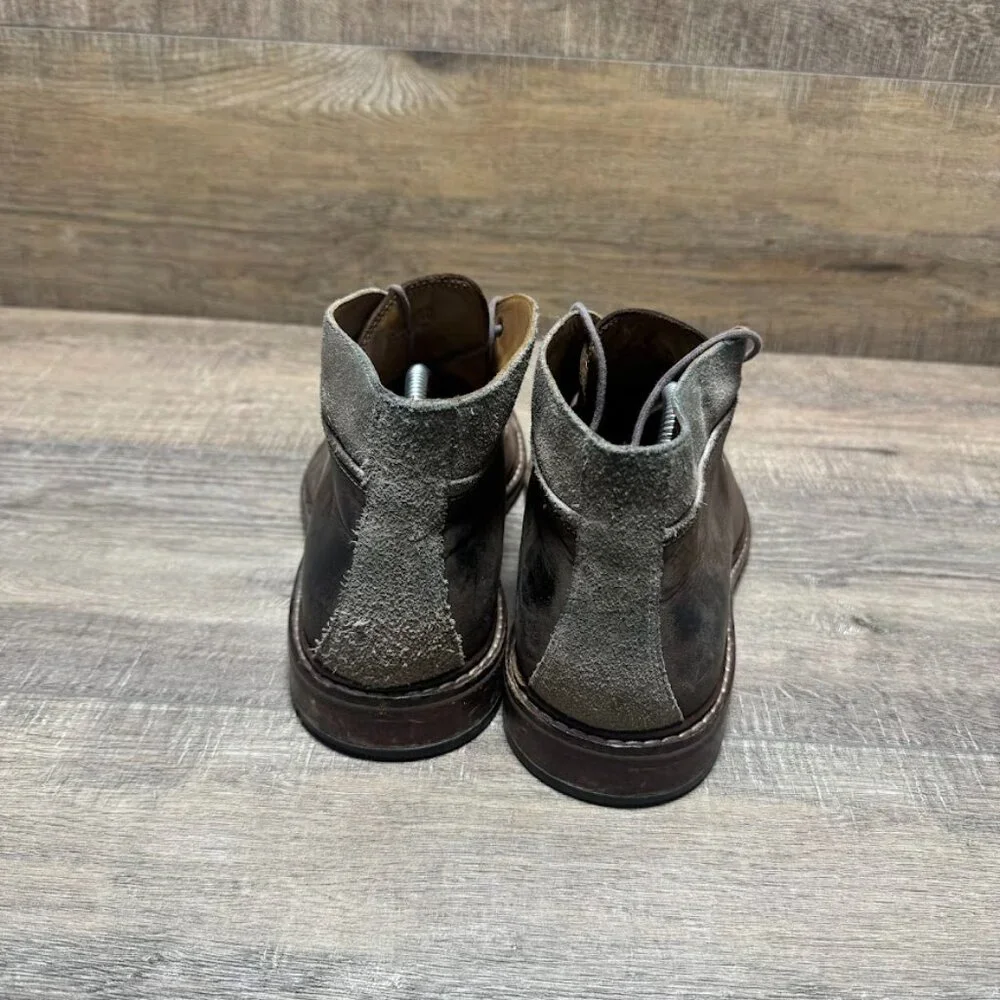 Cole Haan Welt Brown Leather Chukka Boots Men's Size 10.5